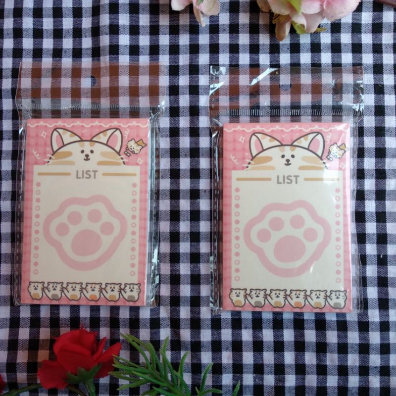 

MEMOPAD AESTHETIC LUCU ANIMAL SERIES