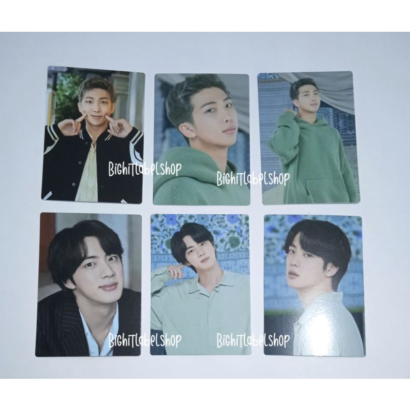 MPC MINI PHOTOCARD BANGTAN PTD PERMISSION TO DANCE IN SEOUL RM JIN SUGA JIMIN V JUNGKOOK (BACA DESKR