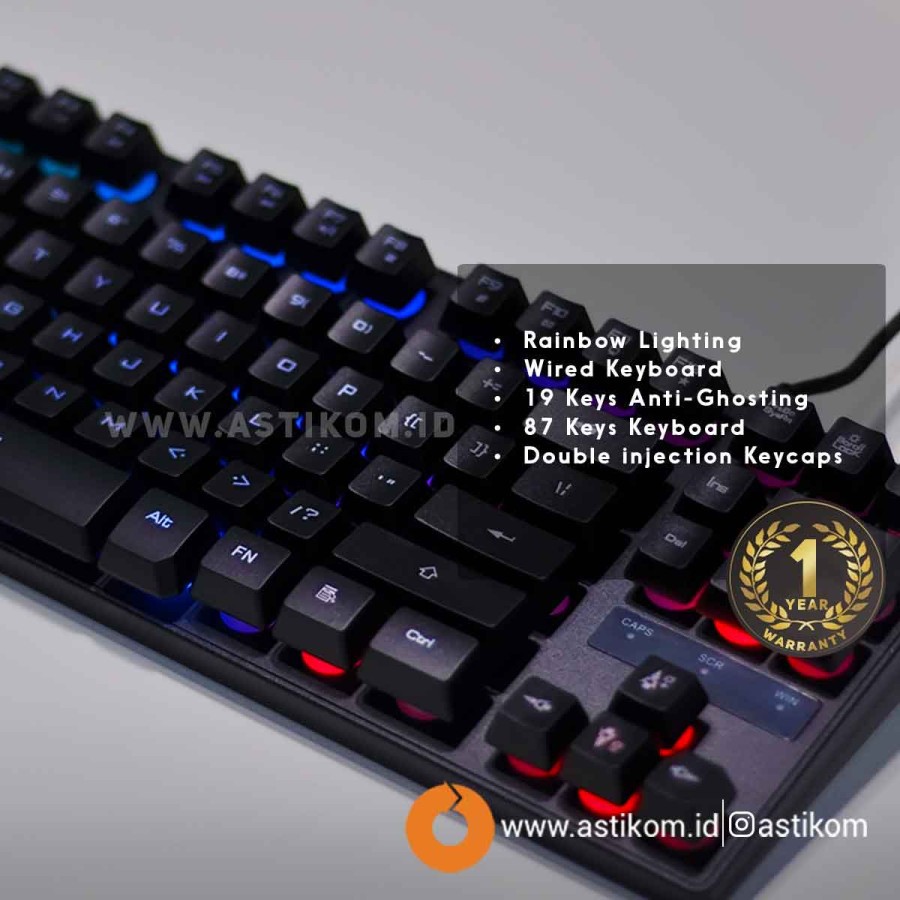 Keyboard Gaming Imperion Sledgehammer 7 KG-S07C Rainbow Backlight