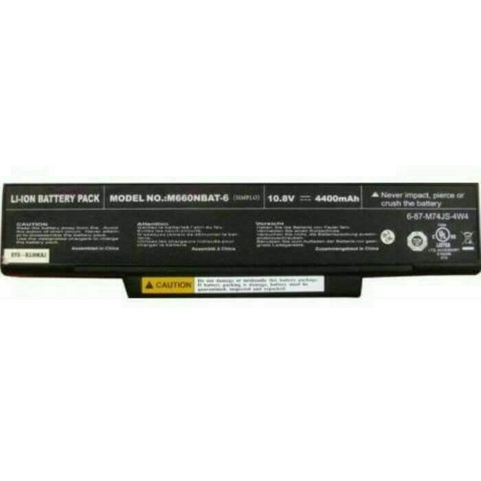 Baterai Original Axioo M740 M740BAT M740BAT-3 M740BAT-6 M660NBAT-6 MSI M660