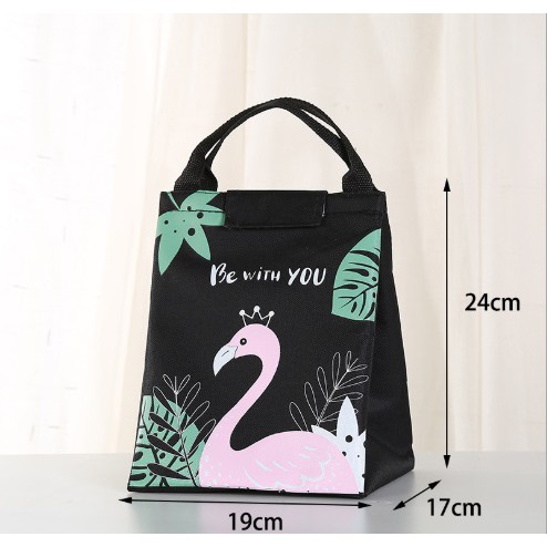 [BIG SALE] Lunch / Cooler Bag tas bekal makanan FLAMINGO BR (free ice jelly)