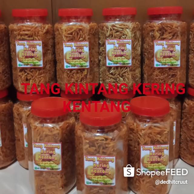 

TANG KINTANG KERING KENTANG terbuat dri kentang asli 100%tnpa bahan pengawet original & pedas manis