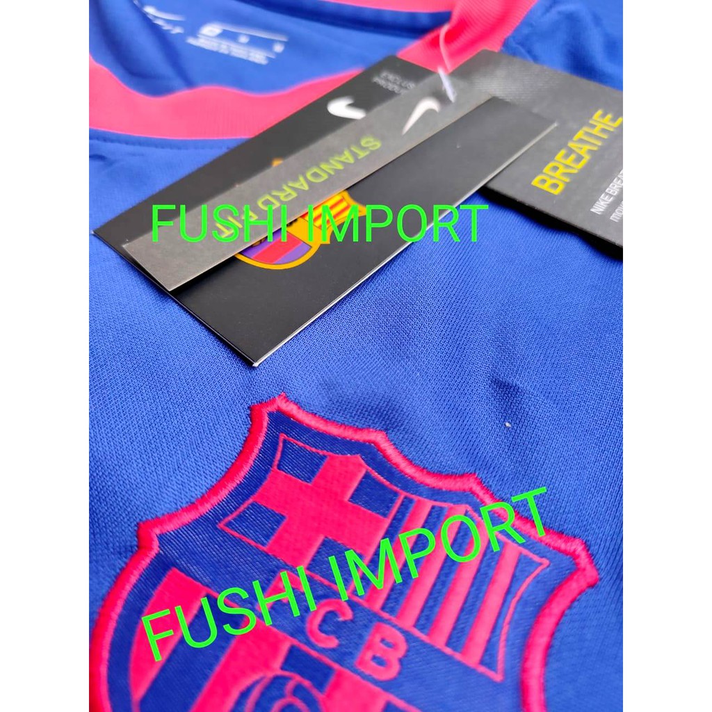 HQ JERSEY BOLA BARCAA TRAINING 2021-2022 GO HQ IMPORT