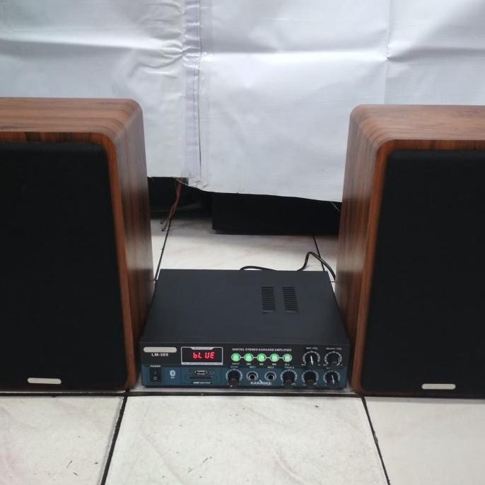 paket speaker amplifier sansui .
