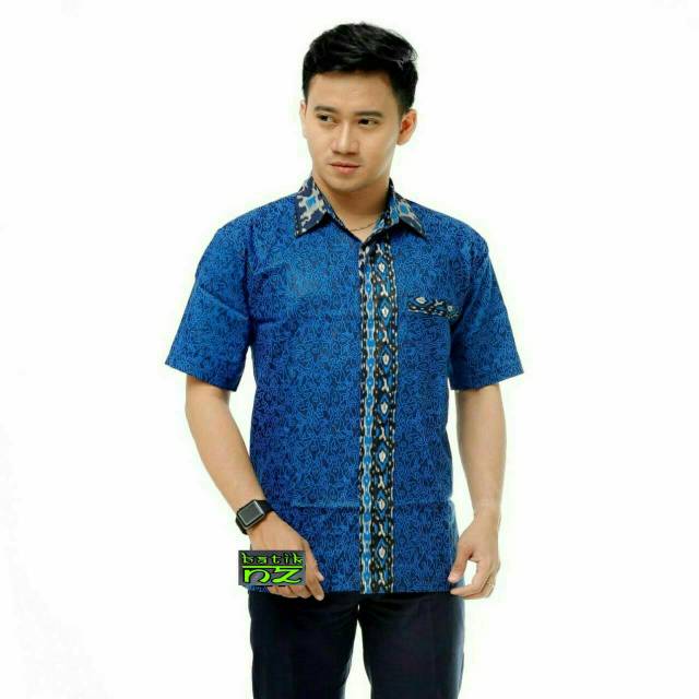 BISA COD MURAH HEM PRIA LENGAN PENDEK / hem batik /  hem lengan pendek