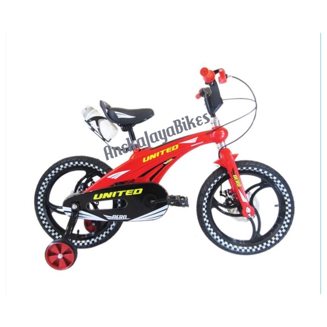 Sepeda Anak BMX 16 United Aero Magnesium Velg Racing