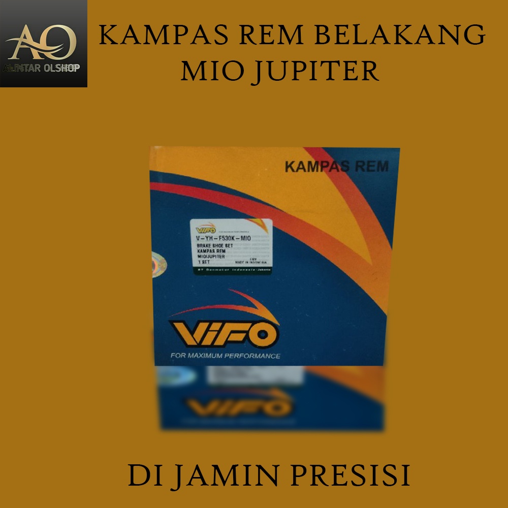 KAMPAS REM BELAKANG MIO JUPITER ORIGINAL VIFO/KAMPAS REM TROMOL BELAKANG MIO JUPITER ASLI VIFO