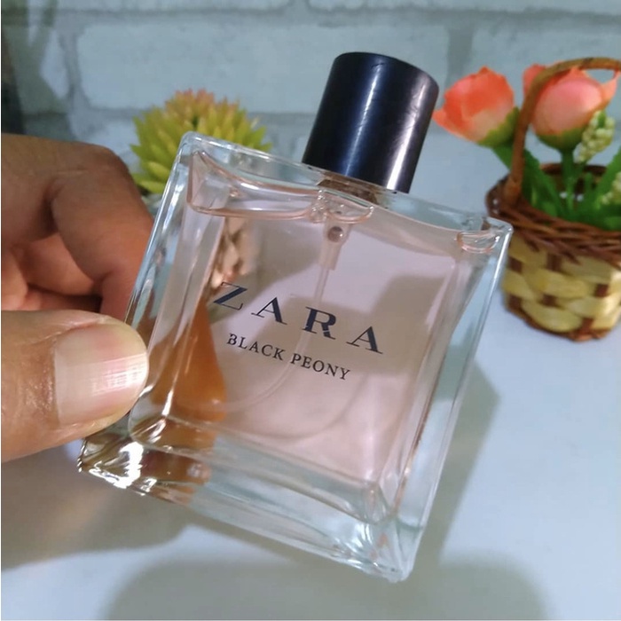 PERFUME ZARA BLACK PEONY FOR WOMEN 100ML ORIGINAL NON BOX