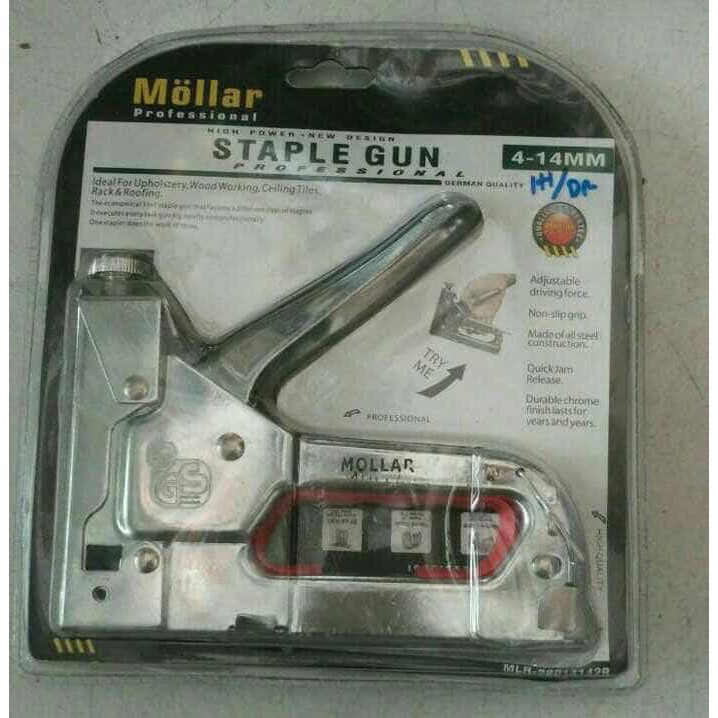 

STAPLE GUN / STAPLE TEMBAK / STAPLES JOK / HEKTER MOLLAR 3 IN 1