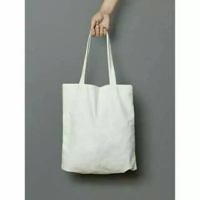 Totebag kanvas polos 35×40