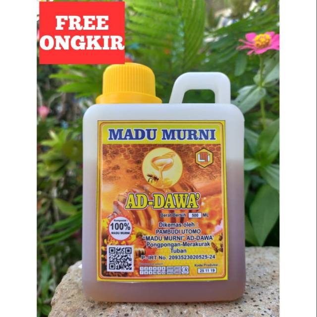

MADU SARI BUNGA (RAW HONEY)500ML
