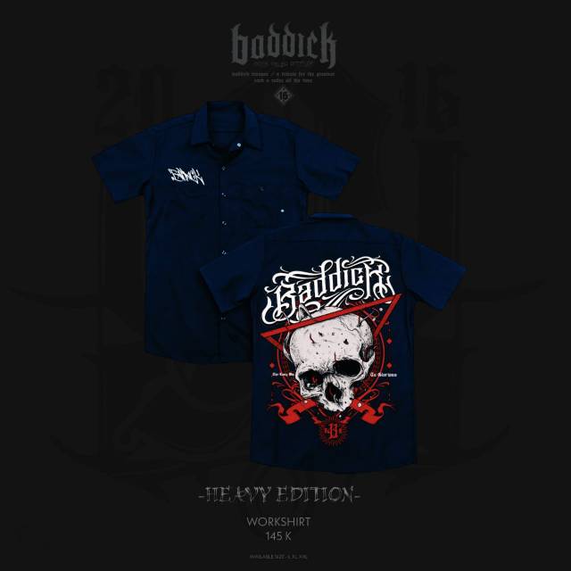 Workshirt / Kemeja Baddick Original Distro