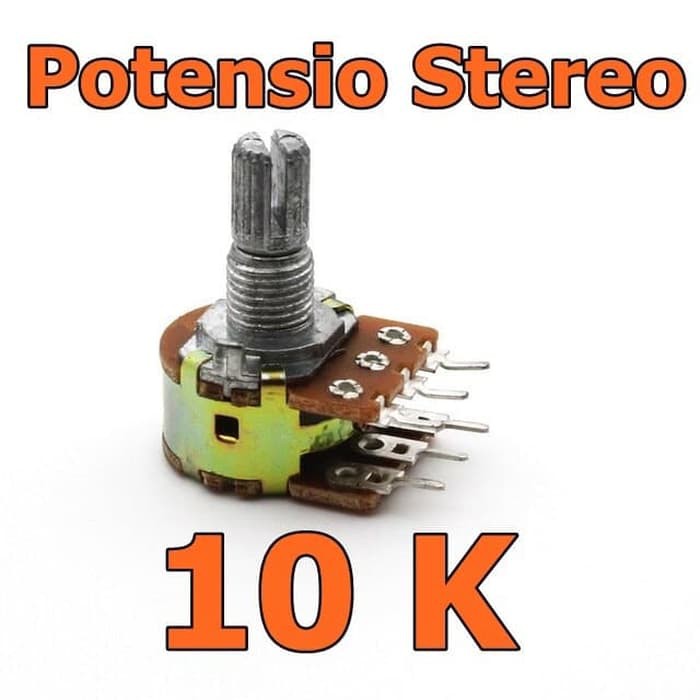 Potensio Stereo 10K Potensiometer