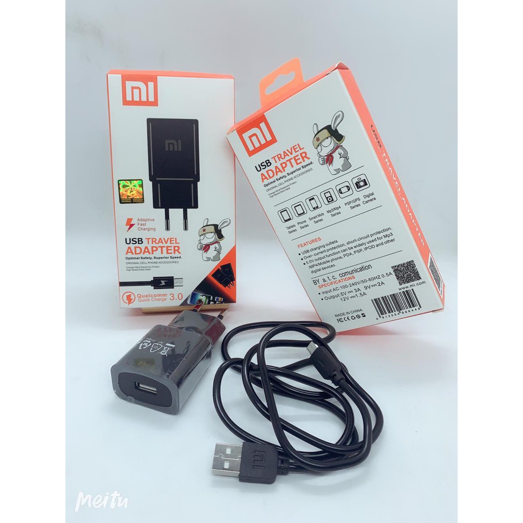 MI USB travel adaptor FAST CHARGING