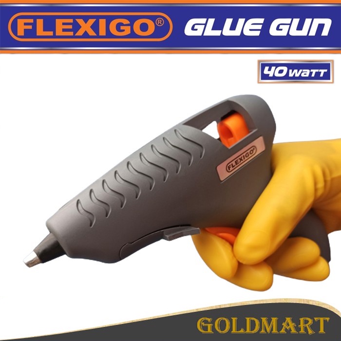 Alat Lem Tembak 40 watt / Flexigo Glue Gun Ergonomic Pro