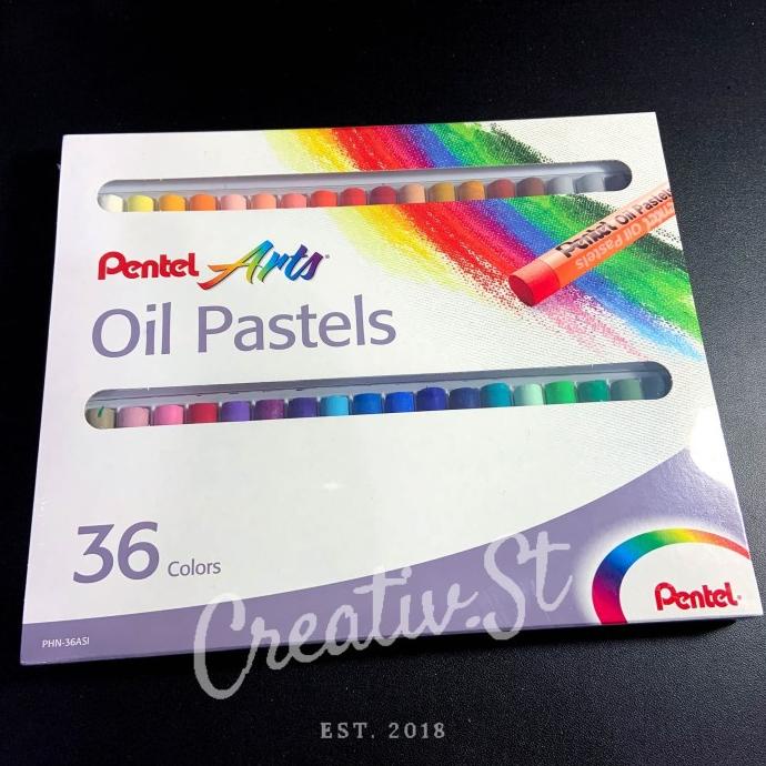 

(BISA COD) Crayon Pentel Oil Pastels 36 Warna TERBATAS Kode 1121