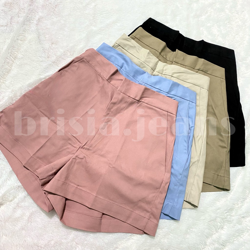 2 SIZE - NAMI Hotpants (Highwaist) Standart - Bigsize / Celana Pendek