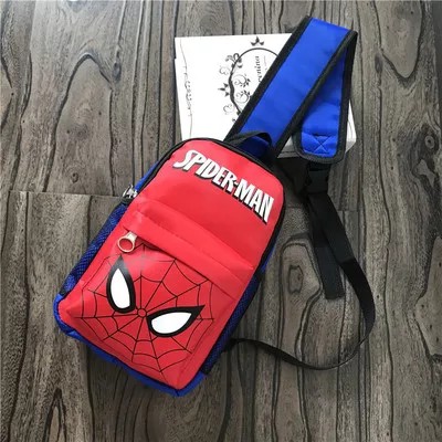 Tas Selempang Anak Karakter - Slingbag Anak - Tas Anak Karakter superhero ( super promo )