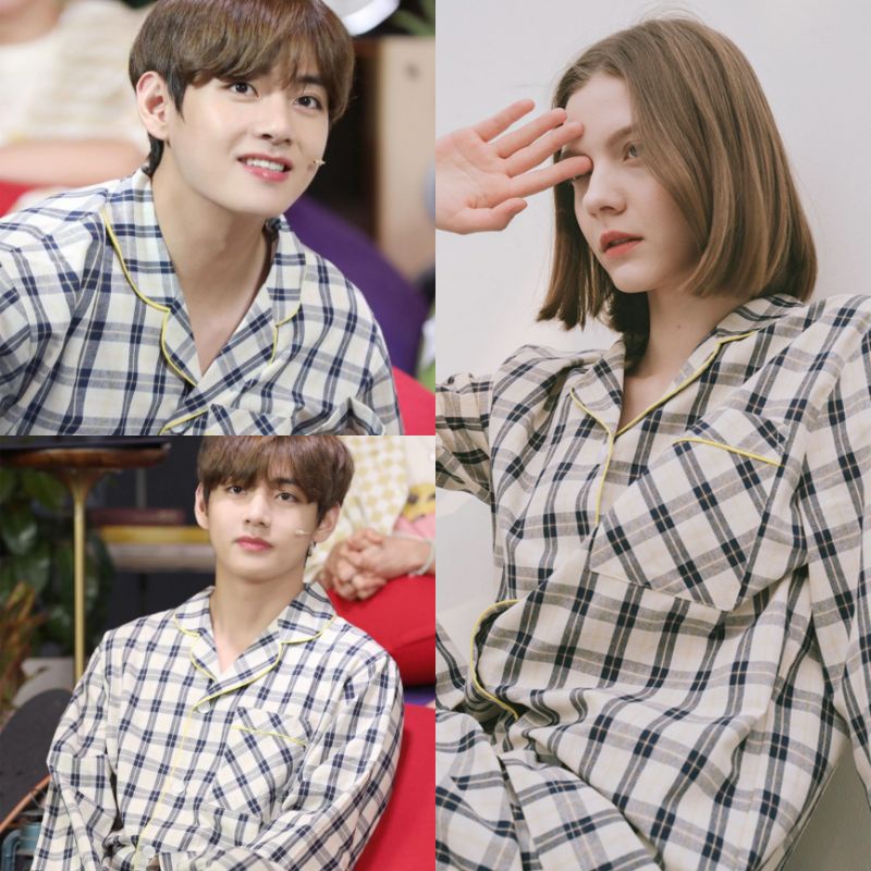 UNNOFICIAL BTS KIM TAEHYUNG PAJAMAS WITH FREEBIE✨ | BANGTAN SOYEONDAN | RM | JIN | SUGA | J HOPE | J