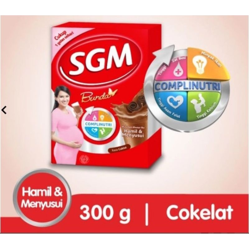 

SGM Bunda Coklat 300 gr /sgm bunda /Sgm/susu sgm/susu hamil/susu coklt