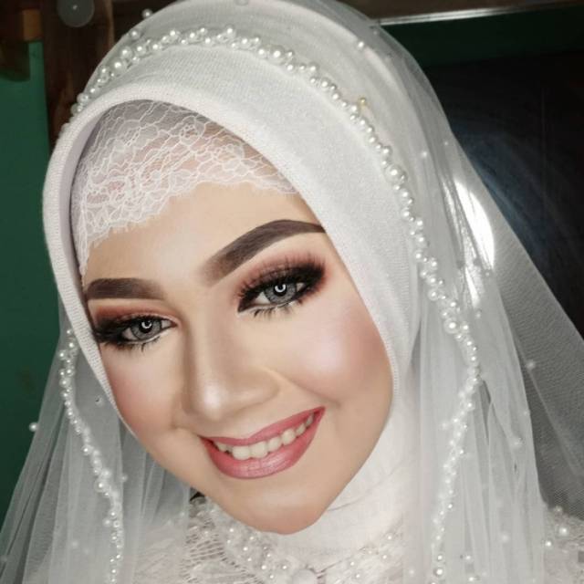 Jilbab VeiL Mutiara/ Jilbab Pengantin Muslim