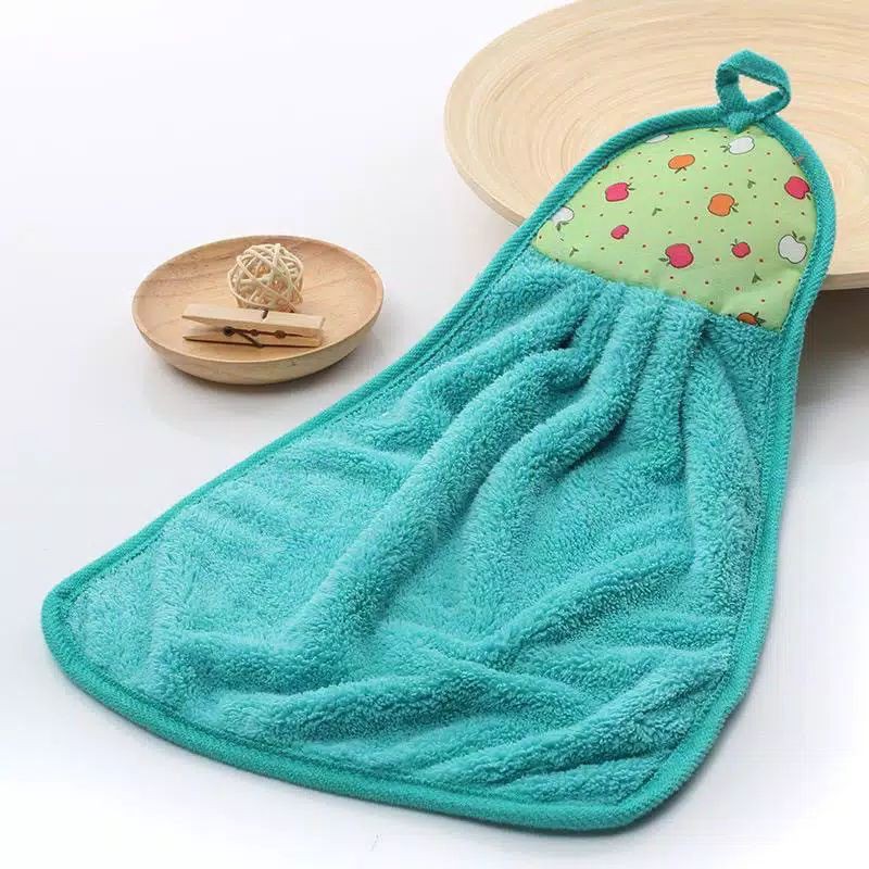 Kain Lap Tangan Gantung Kain Lap Tangan Motif Lap Gantung Dapur Wastafel Hand Towel