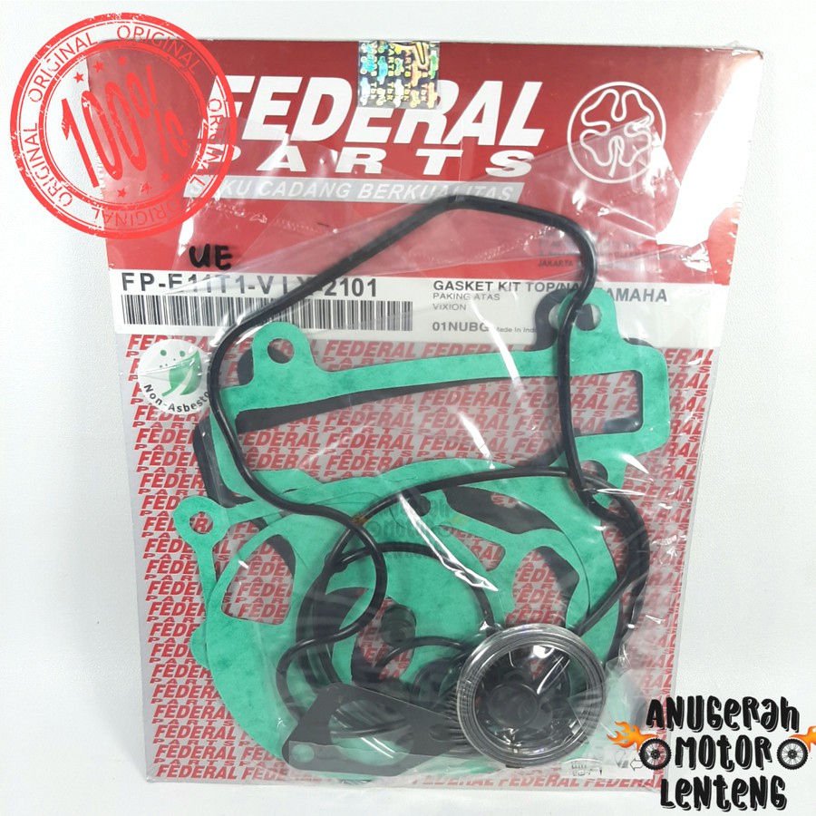 Packing Gasket Kit Top Set Vixion Merk Federal