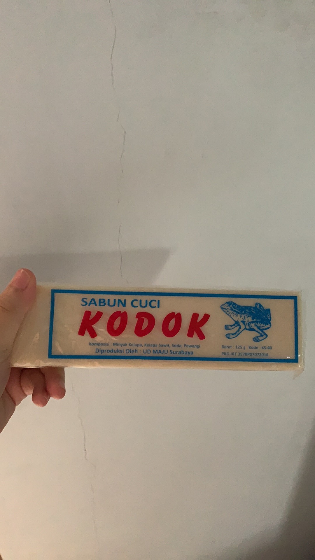 Sabun Cap Kodok Asli Malang 125 Gr