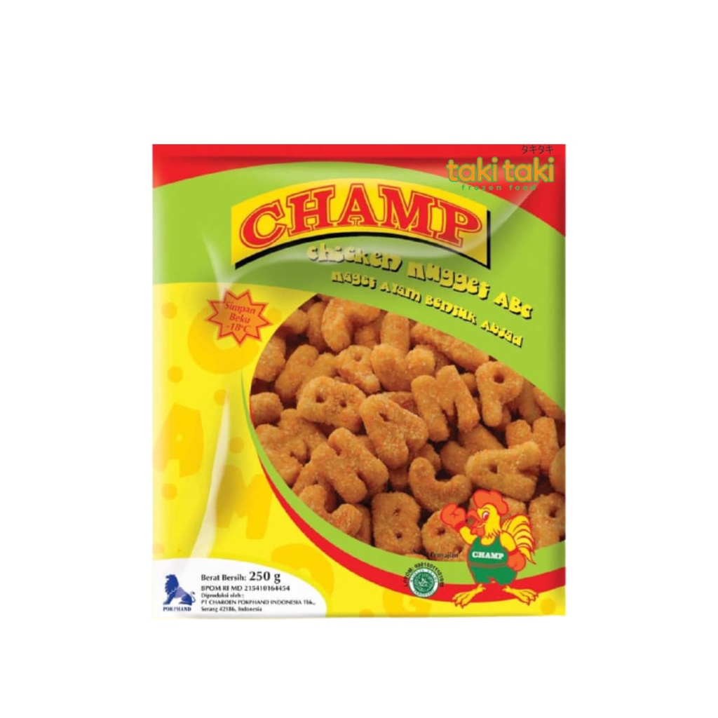 Jual Champ Chicken Nugget Abc Naget Ayam Frozen Naget Ayam Bentuk Huruf Naget Ayam Champ