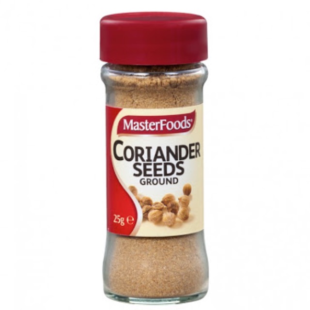 

masterfood coriander seeds 25 g