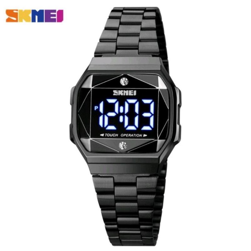 Jam Tangan Skmei Led Touch Screen Jam Tangan Wanita Rantai Skmei Original Water Resist Renang