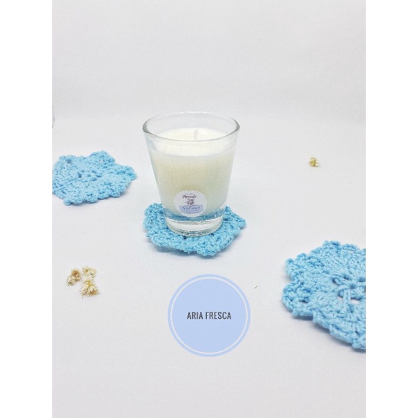 COASTER LILIN | COASTER RAJUT | TATAKAN LILIN RAJUT