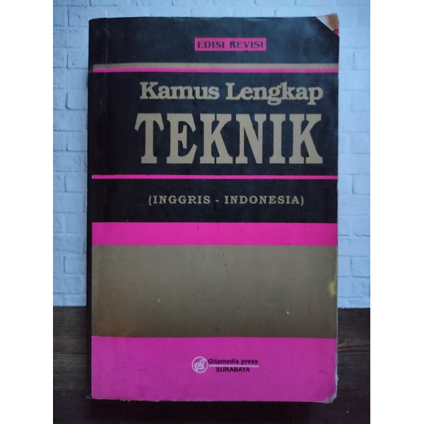 

Kamus Lengkap Teknik Edisi Revisi (Original)