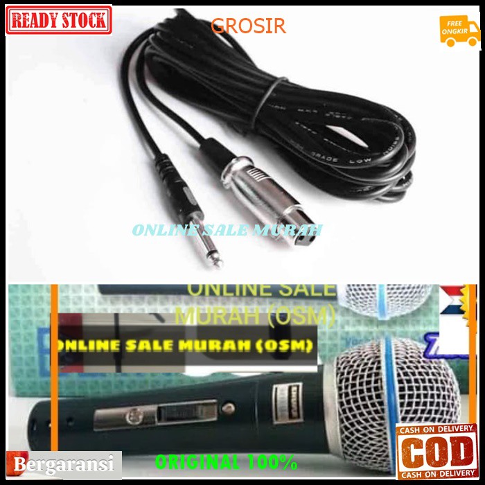 G73 Shure mic kabel dynamic mik cable SWICTH Microphone full besi karaoke vocal vokal audio sound system audio pengeras suara pro profesional Legendary legendaris mikrophone G73   BISA DIGUNAKA SEGALA JENIS AUDIO SOUND  Bahan dari besi metal  Mic tidak me