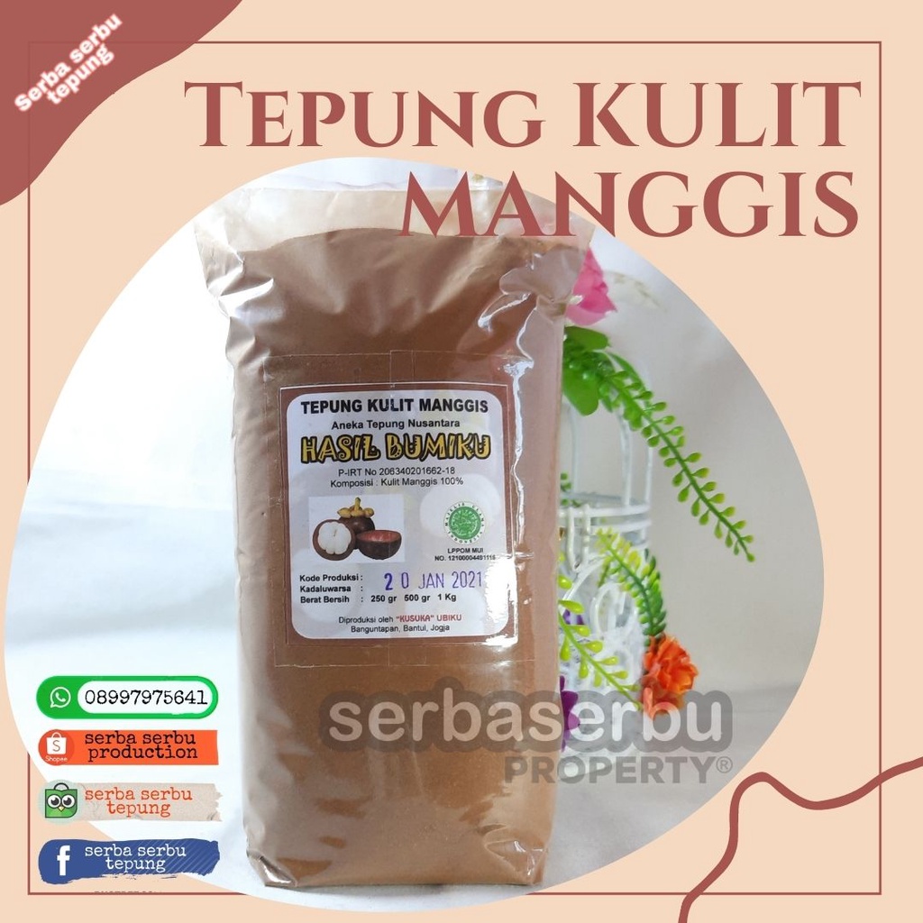 

Tepung Kulit Manggis(250gr)|Mencegah Hipertensi|Tepung Free Gluten