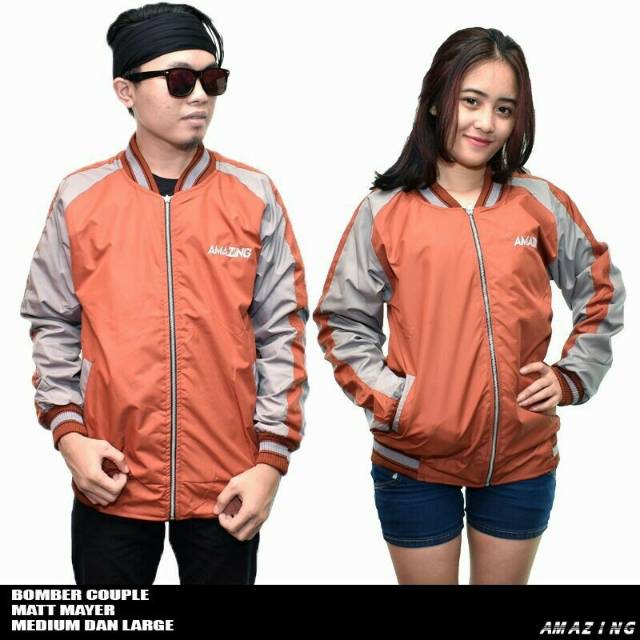 jaket couple bomber amazing