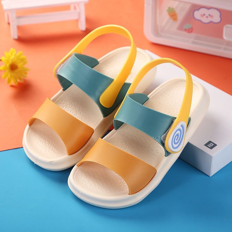 Medan Termurah KD020 (Size 26-35) Sendal anak perempuan import Sandal loli cute