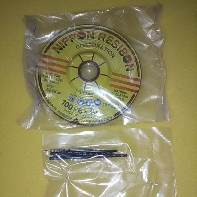 Grinding Wheel 4 Nippon Resibon Batu Gerinda Poles 100x6x16 Inch