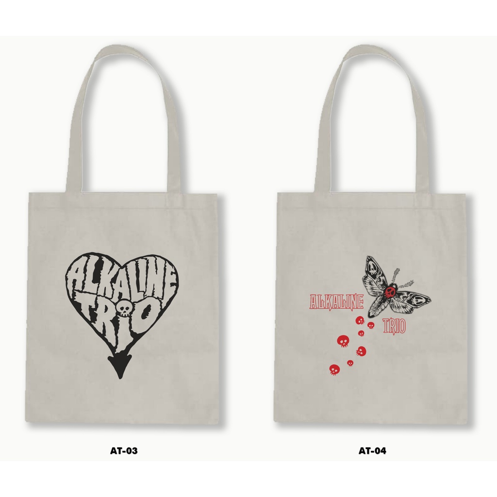 TOTE BAG BLACU - ALKALINE TRIO