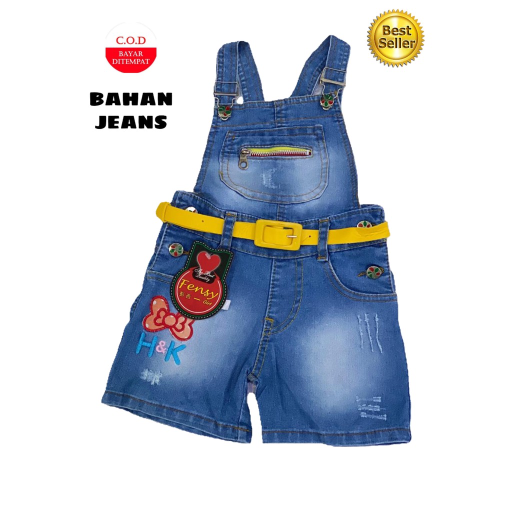 Terbaru Overall Pakaian Baju  anak perempuan wanita  