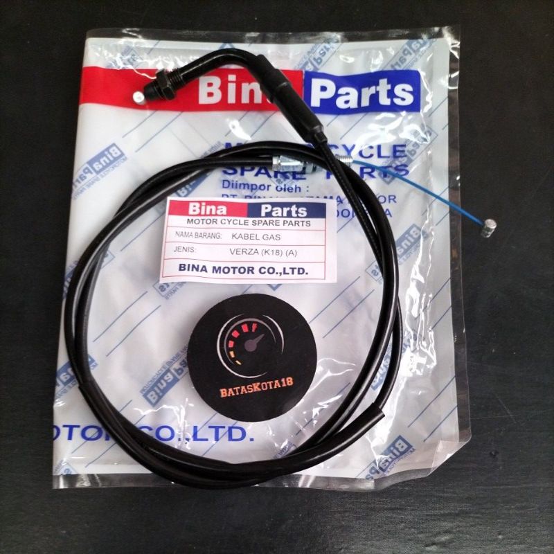 Kabel gas verza atas bawah Verza 150