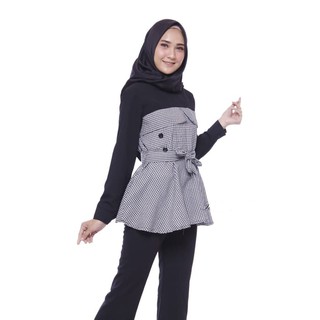 Model Baju  Tunik Terbaru 2021 2021 Wanita Muslimah Remaja  