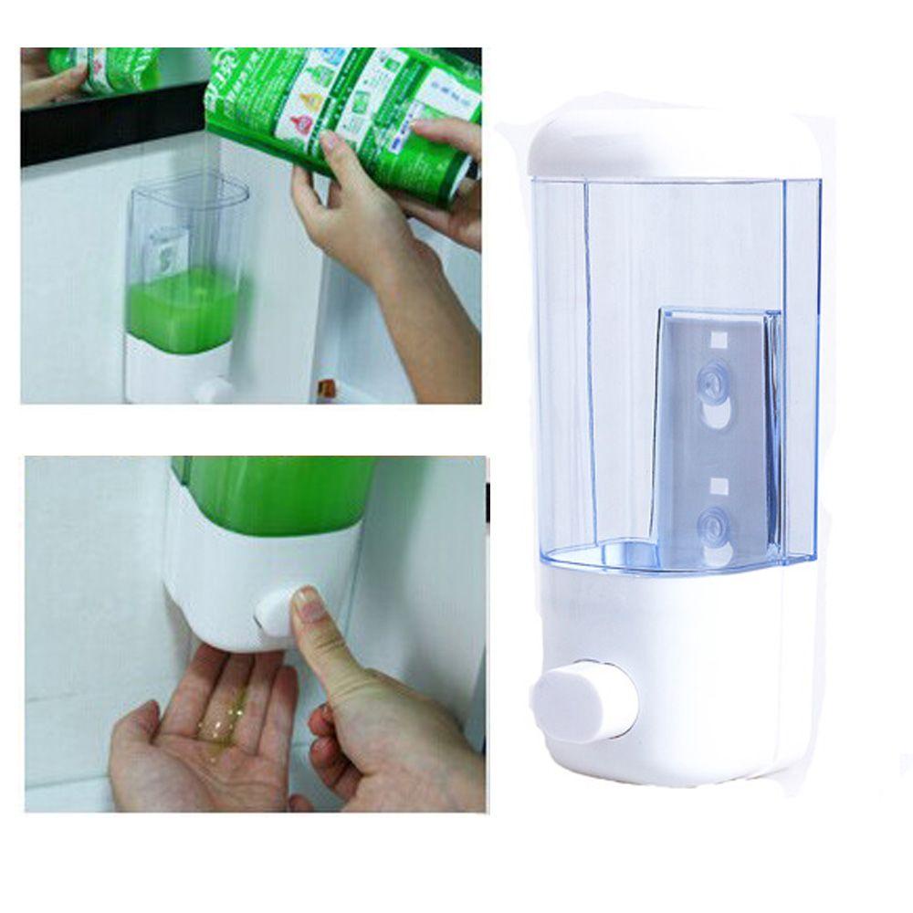 Dispenser Sabun 500ml Populer Bahan ABS Transparan Berkualitas Tinggi Sanitizer Cair