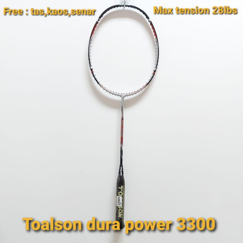 RAKET BADMINTON TOALSON DURA POWER 3300 ORIGINAL