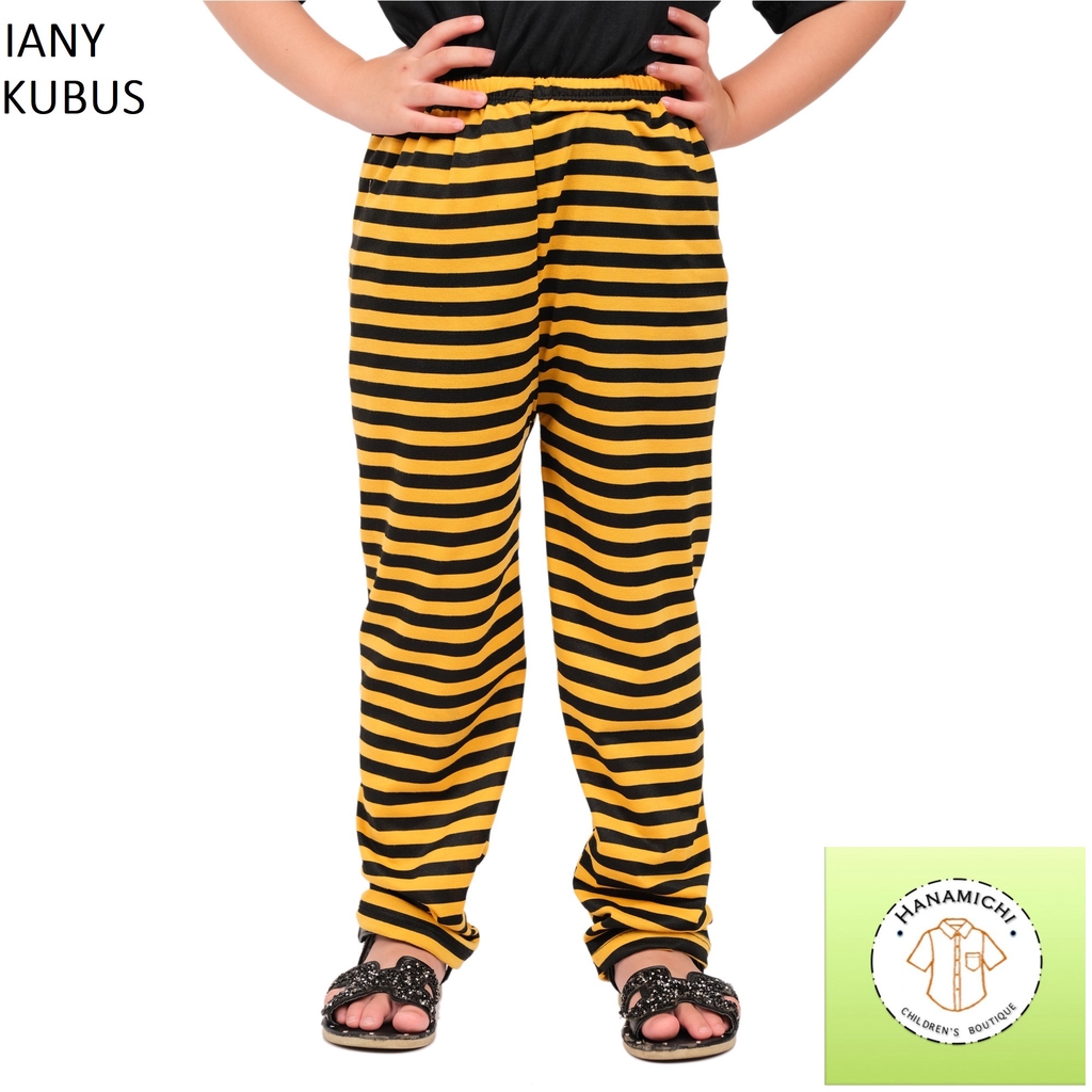 Hanamichi IANY Celana Legging Anak Panjang Motif Garis