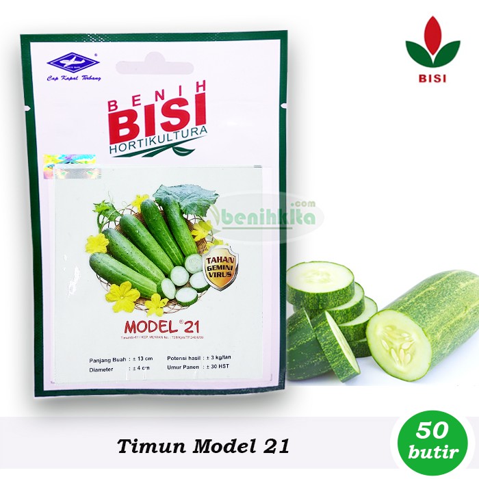 Benih-Bibit Timun Hibrida Model 21 (BISI)