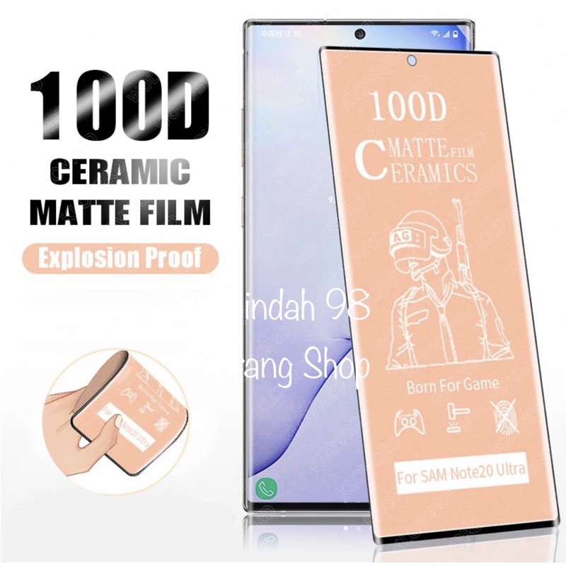 MATTE CERAMIC ANTI GORES SAMSUNG A32 4G, A52, A72 OPPO A54