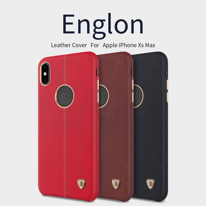 Apple iPhone XS Max (iPhone 6.5) Nillkin Englon Leather Cover case