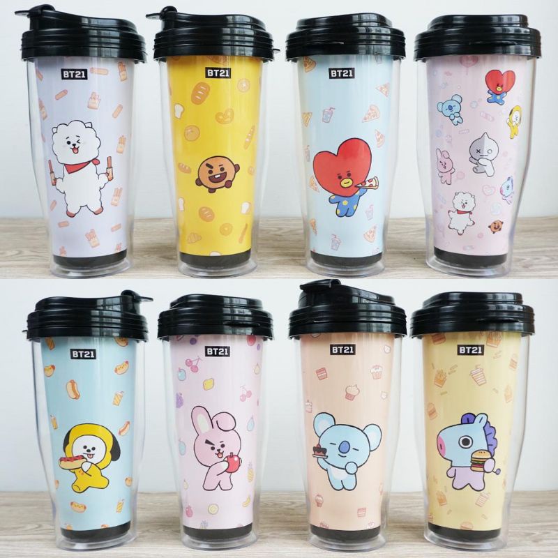 Tumbler Botol minum BTS 380ml  kpop/custom