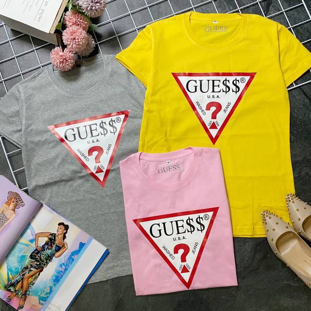 KAOS PRINTING // KAOS GUESS // KAOS WANITA // FASHION WANITA